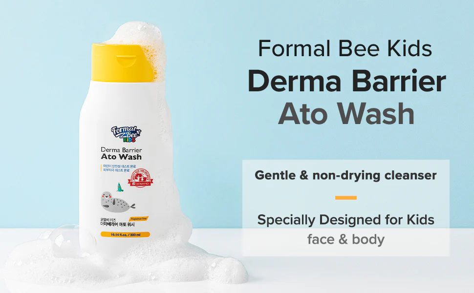 Formal Bee - Kids Derma Barrier Ato Wash 300Ml